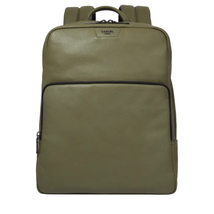 2zips Backpack Dark Khaki Men Lancel Backpacks