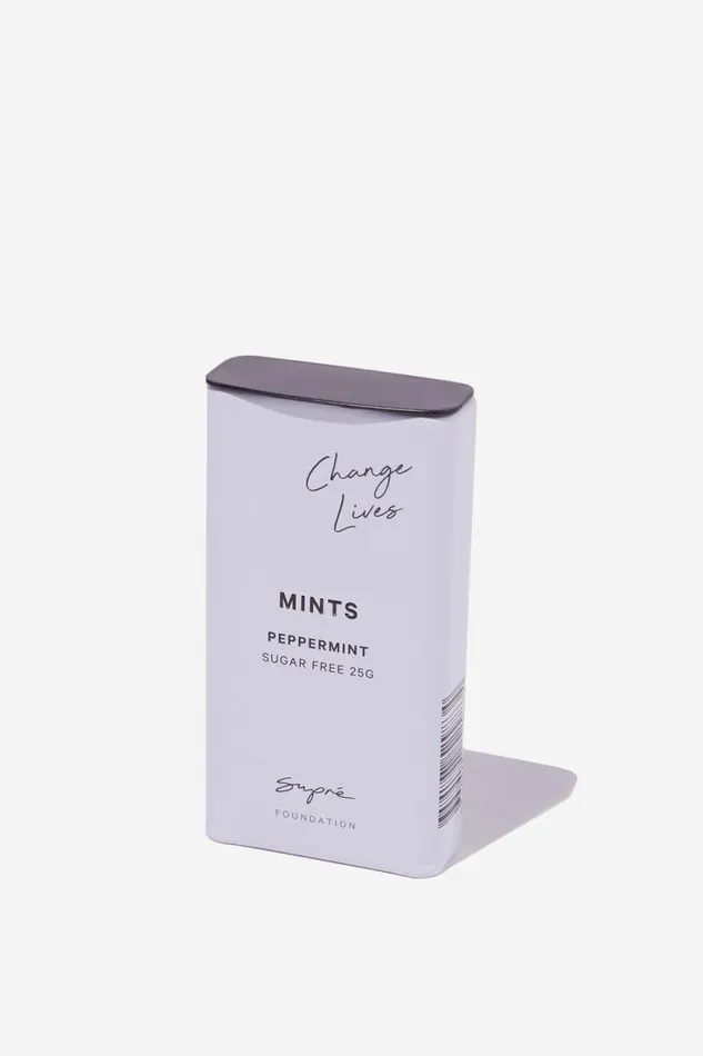 Accessories Supr Accessories Foundation Mints Black White Peppermint