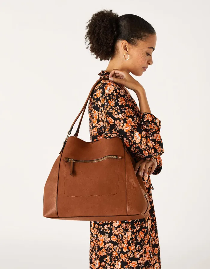 Accessorize Brooklyn Casual Shoulder Bag Women Vegan Bags Backpacks and Purses
