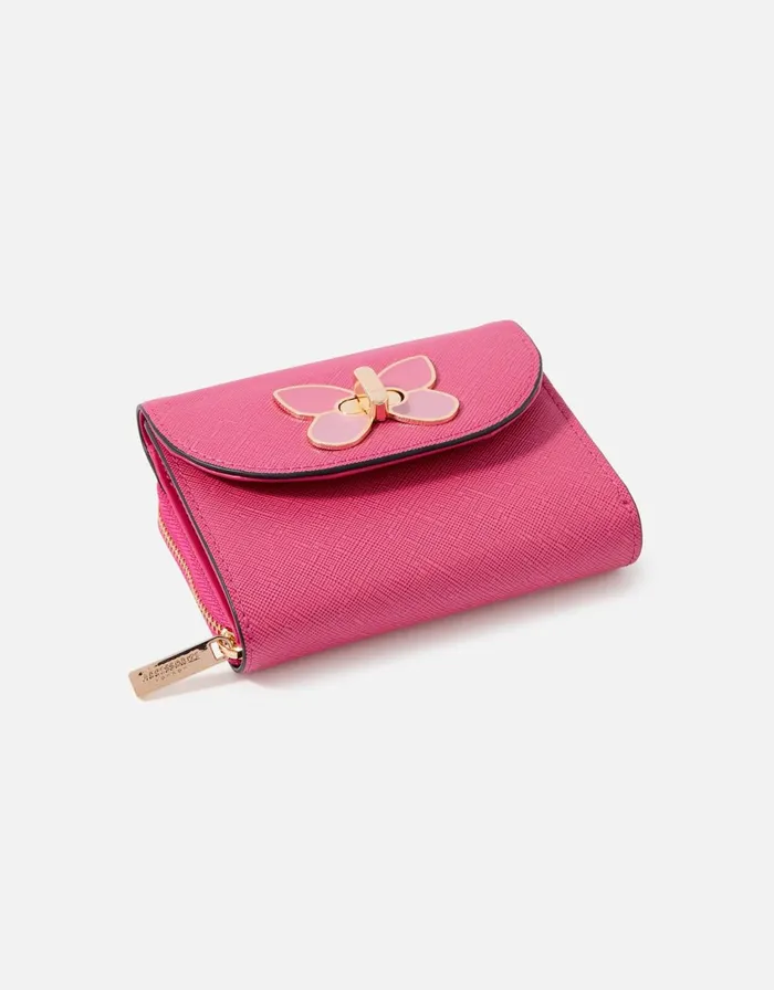 Accessorize Butterfly Purse Pink Pink Women Vegan Bags Backpacks and Purses