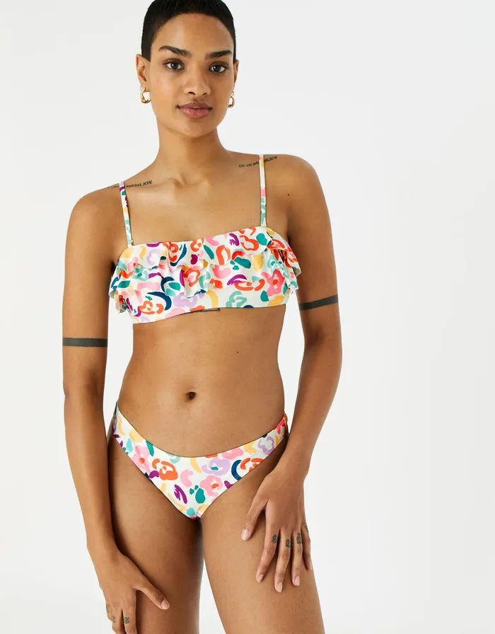 Accessorize Colour Splash Bikini Brief Multi Brightsmulti Women Bikinis