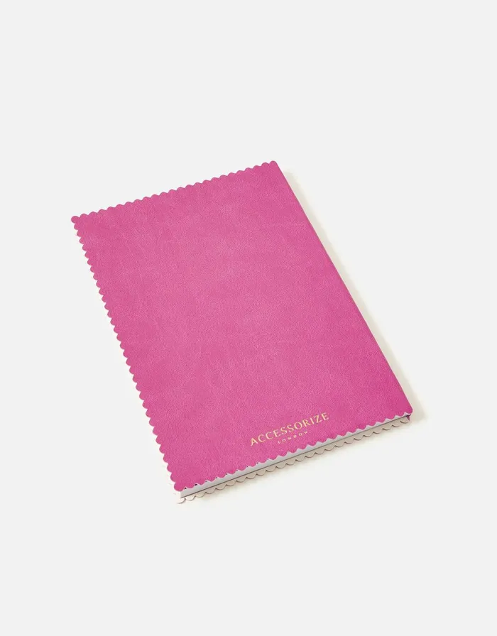 Accessorize Contemporary Scallop Notebook Women Stationery
