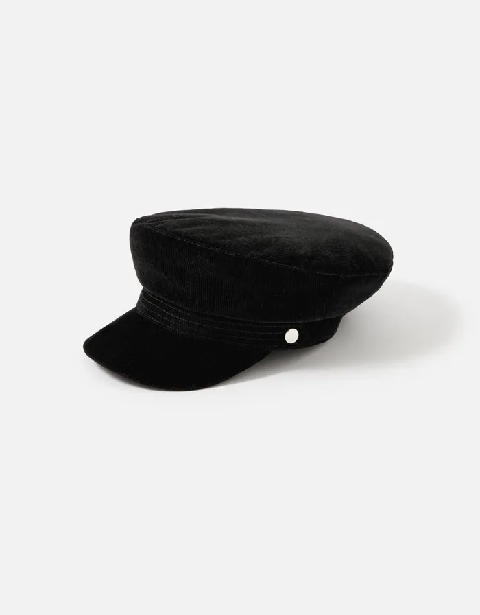 Accessorize Cord Mariner Cap Women Hats