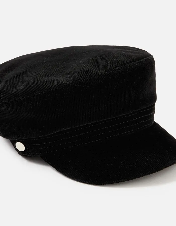Accessorize Cord Mariner Cap Women Hats