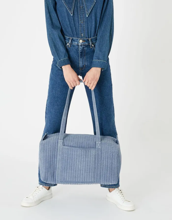 Accessorize Denim Weekend Bag Women Travel Bags