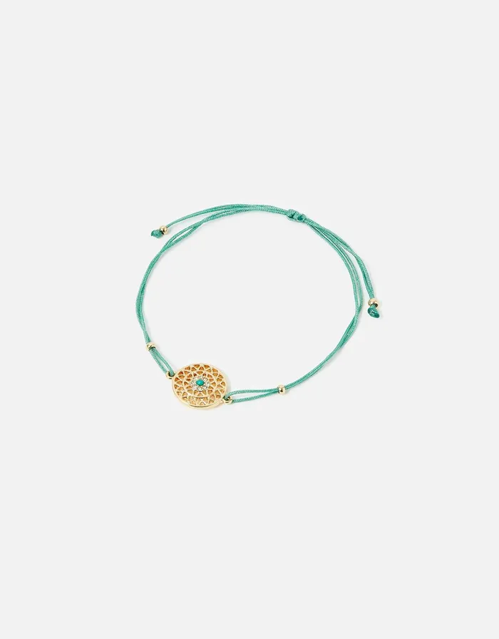 Accessorize Filigree Turquoise Stone Friendship Bracelet Women Bracelets