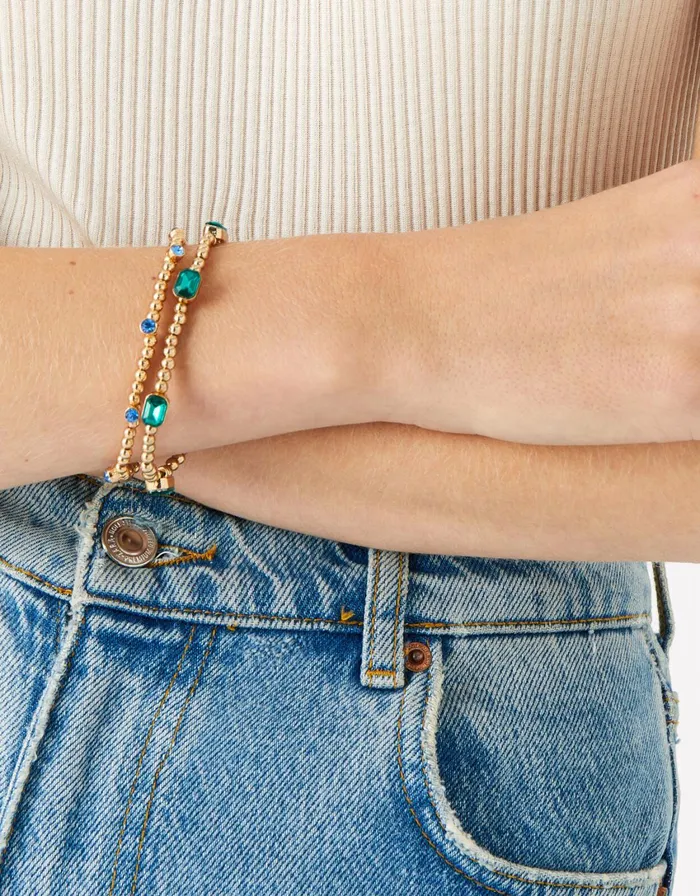 Accessorize Gemstone Stretch Bracelet Twinset Women Bracelets