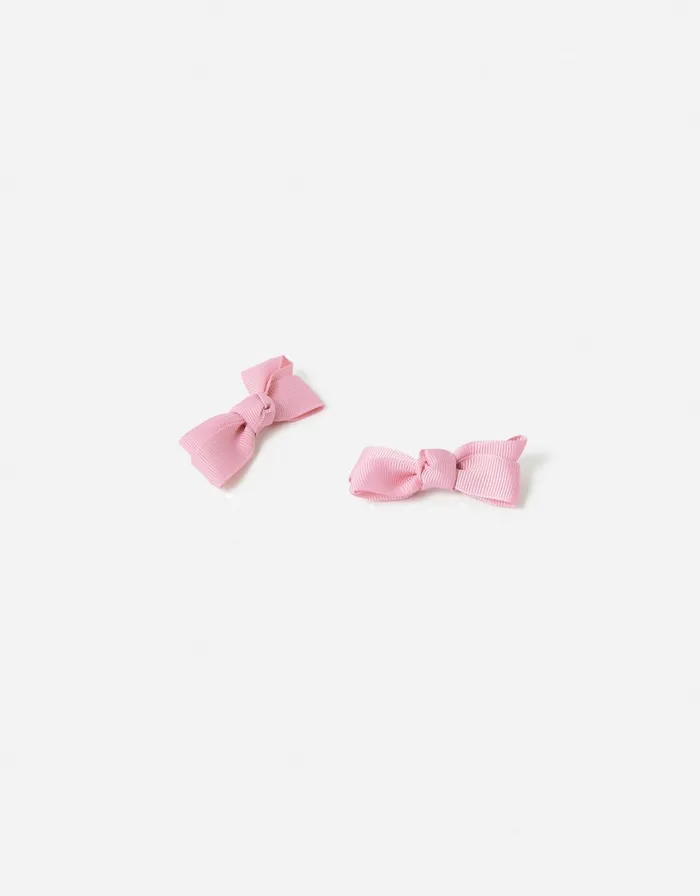 Accessorize Girls Mini Bow Salon Hair Clip Twinset Girls Hair Accessories