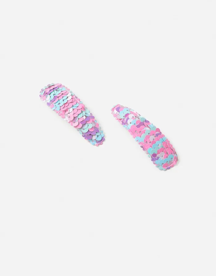 Accessorize Girls Sequin Hair Clip Twinset Girls Hair Accessories