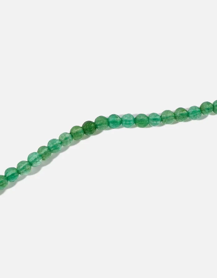 Accessorize Healing Stone Aventurine Beaded Necklace Women Necklaces