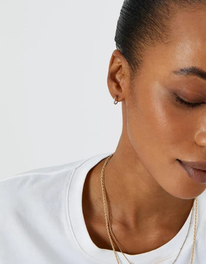 Accessorize PlatinumPlated Celestial Stud And Hoop Multipack Women Earrings