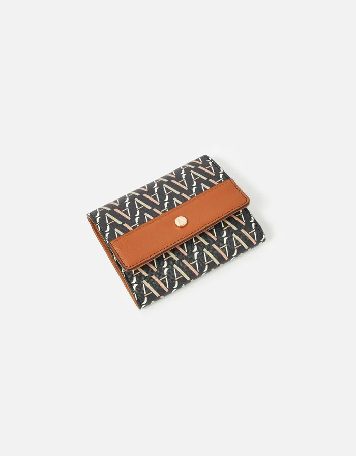 Accessorize Small Monogram Wallet Women Vegan Bags Backpacks and Purses