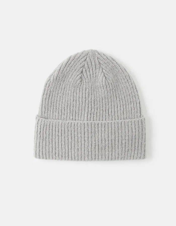 Accessorize Soho Knit Beanie Hat Light Grey Women Hats