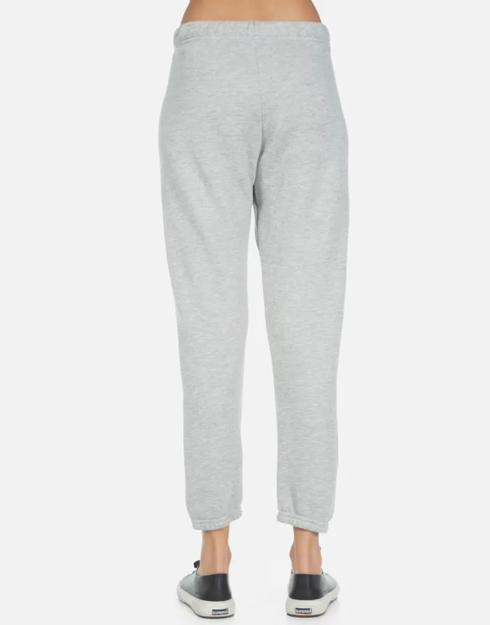 Alana Guitar Bear Heather Grey Women039s Lauren Moshi Crop Sweatpants