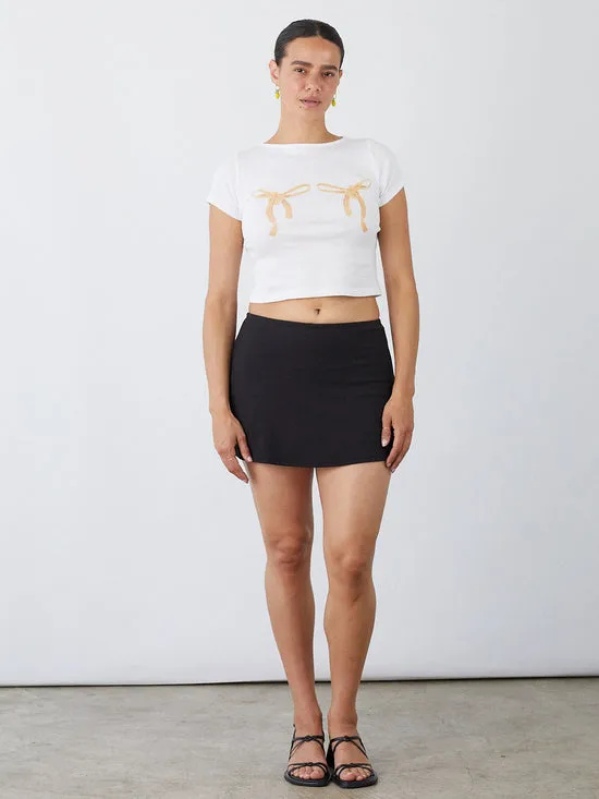 Alex Tee Pasta Bows Tops Lisa Says Gah Women