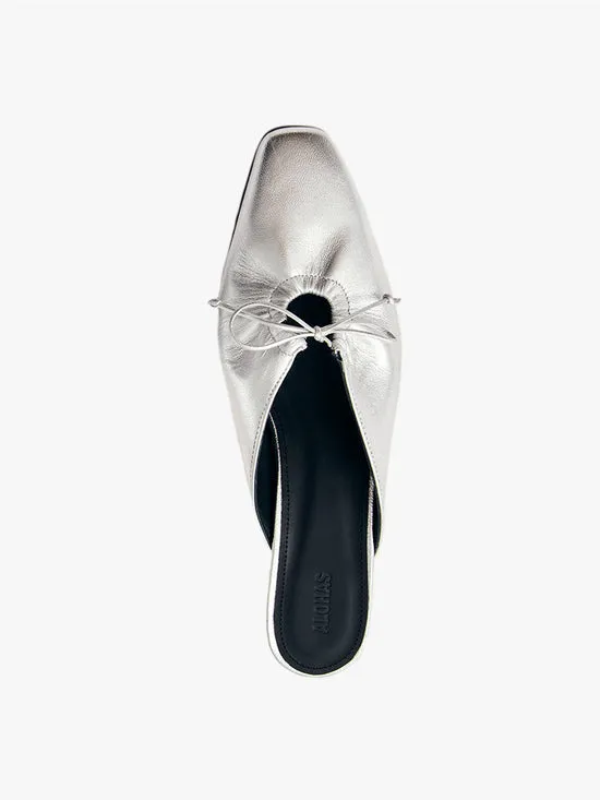 Amar Mules Silver Women Shoes Lisa Says Gah Amar Mules Silver Women Shoes Lisa Says Gah