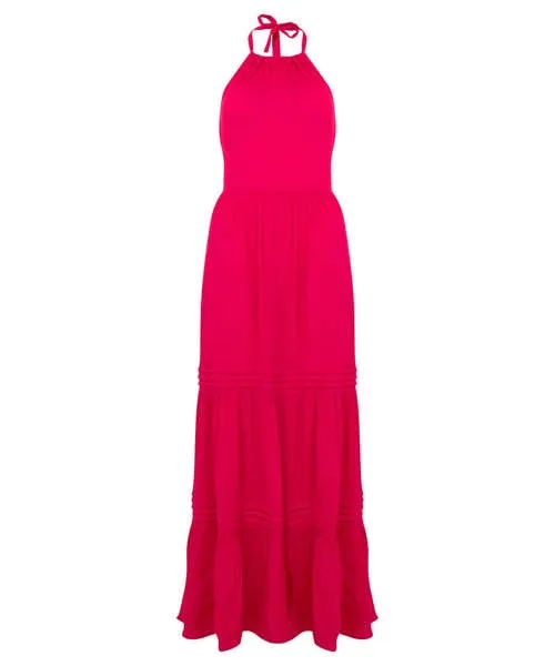 Apparel Halle Halter Neck Dress Pink Dresses Joebrowns Apparel Halle Halter Neck Dress Pink Dresses Joebrowns