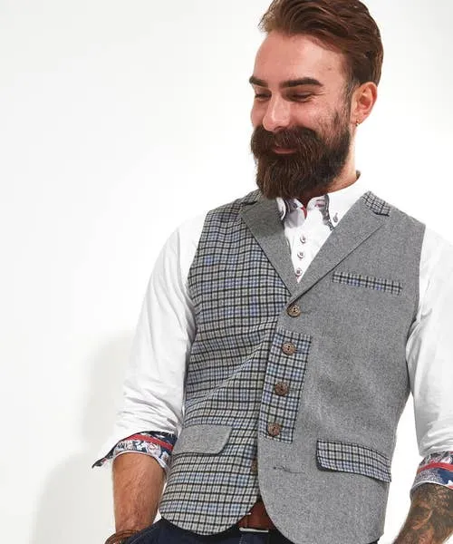 Apparel Joebrowns Paired To Perfection Waistcoat Grey Coats and Jackets Apparel Joebrowns Paired To Perfection Waistcoat Grey Coats and Jackets