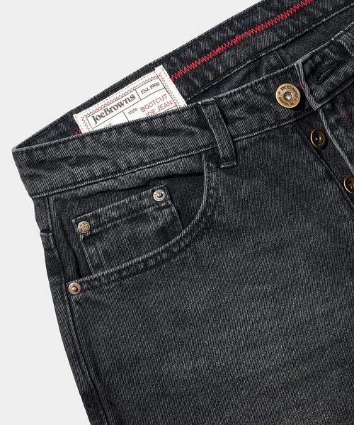 Apparel Rocking Bootcut Jeans Black Wash Jeans and Trousers Joebrowns Apparel Rocking Bootcut Jeans Black Wash Jeans and Trousers Joebrowns