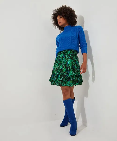 Apparel Skirts Joebrowns Daisy Dreams Ruffle Skirt Green