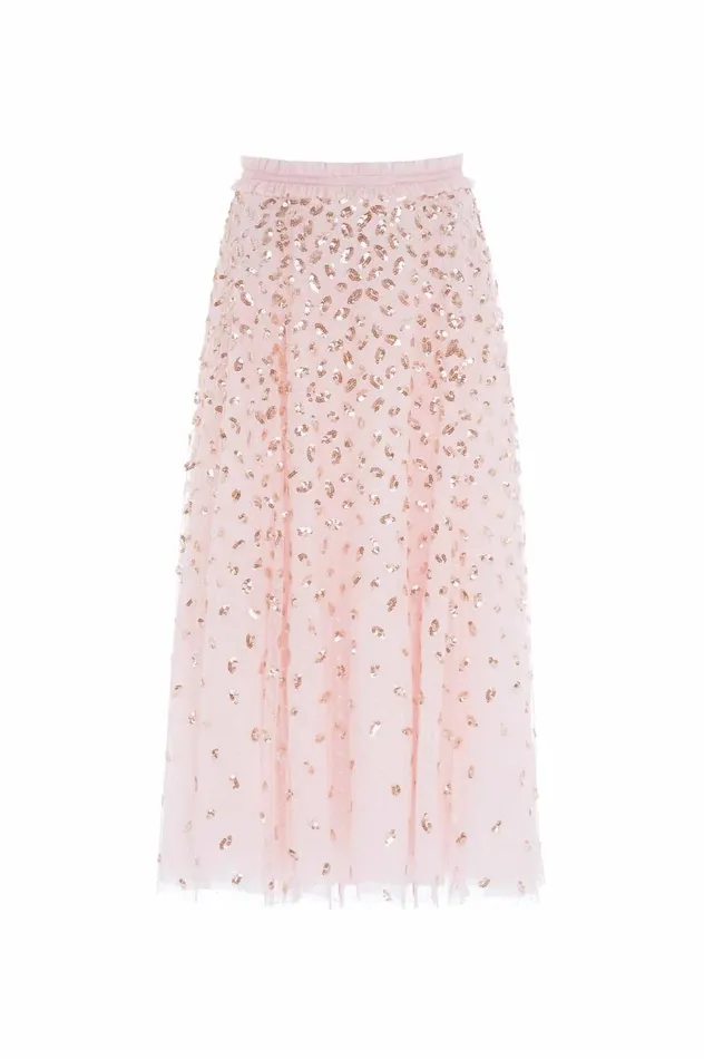 Autumn Leaves Ballerina Skirt Pink Women Needle and Thread Skirts