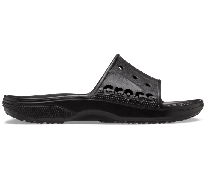 Baya II Slide Black Men Crocs Slides