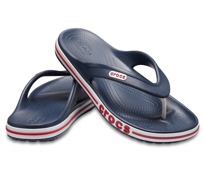 Bayaband Flip Navy Pepper Women Crocs FlipFlops