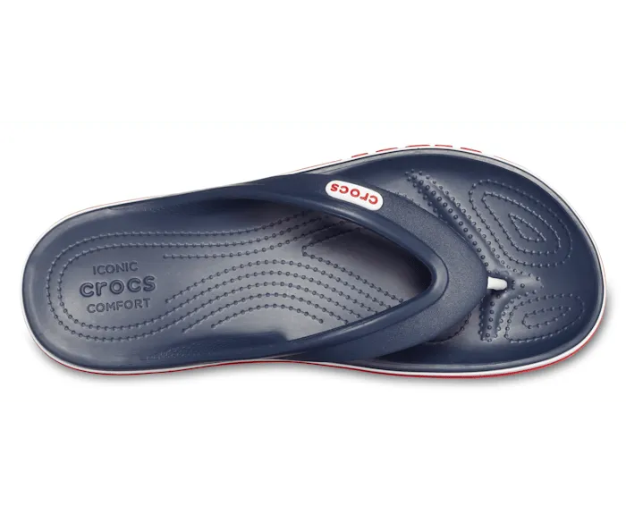 Bayaband Flip Navy Pepper Women Crocs FlipFlops