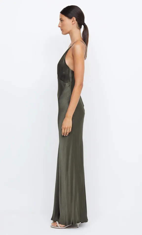 Bec Bridge Bridesmaid Dresses Women MOON DANCE V MAXI DRESS 8211 DARK WILLOW