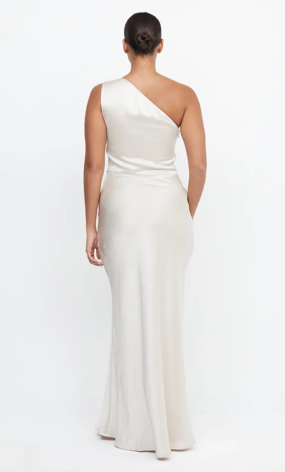 Bec Bridge Bridesmaid Dresses Women THE DREAMER ASYM DRESS 8211 SAND