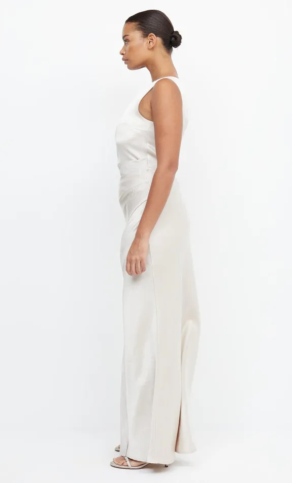 Bec Bridge Bridesmaid Dresses Women THE DREAMER ASYM DRESS 8211 SAND