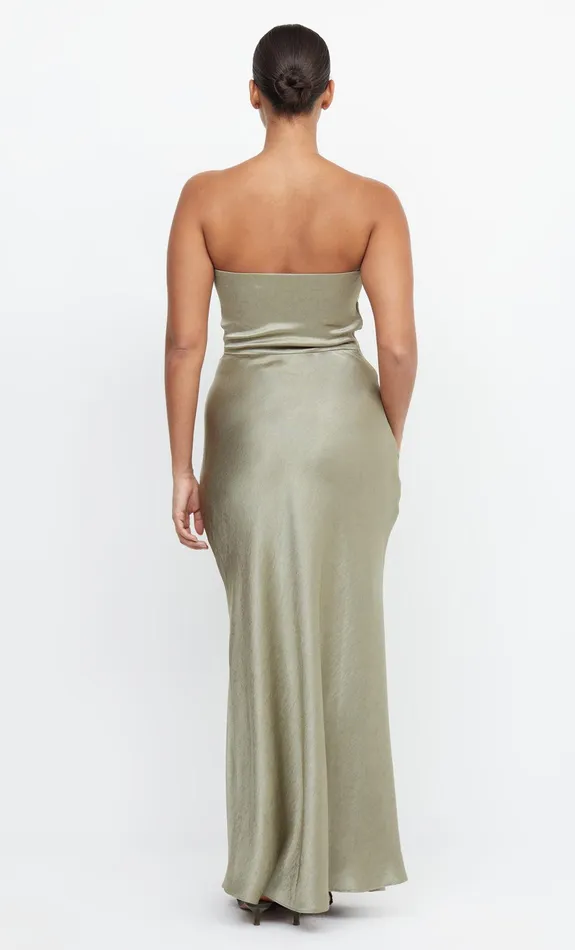 Bec Bridge Bridesmaid Dresses Women THE DREAMER STRAPLESS DRESS 8211 SAGE