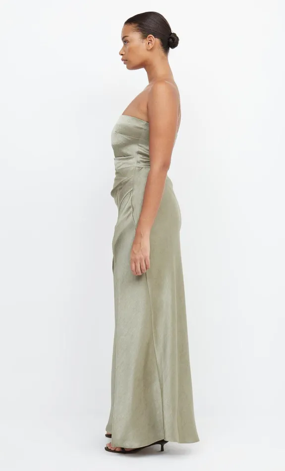 Bec Bridge Bridesmaid Dresses Women THE DREAMER STRAPLESS DRESS 8211 SAGE