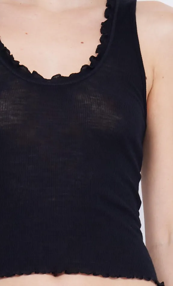 Bec Bridge Cropped Women ILANA TANK 8211 BLACK