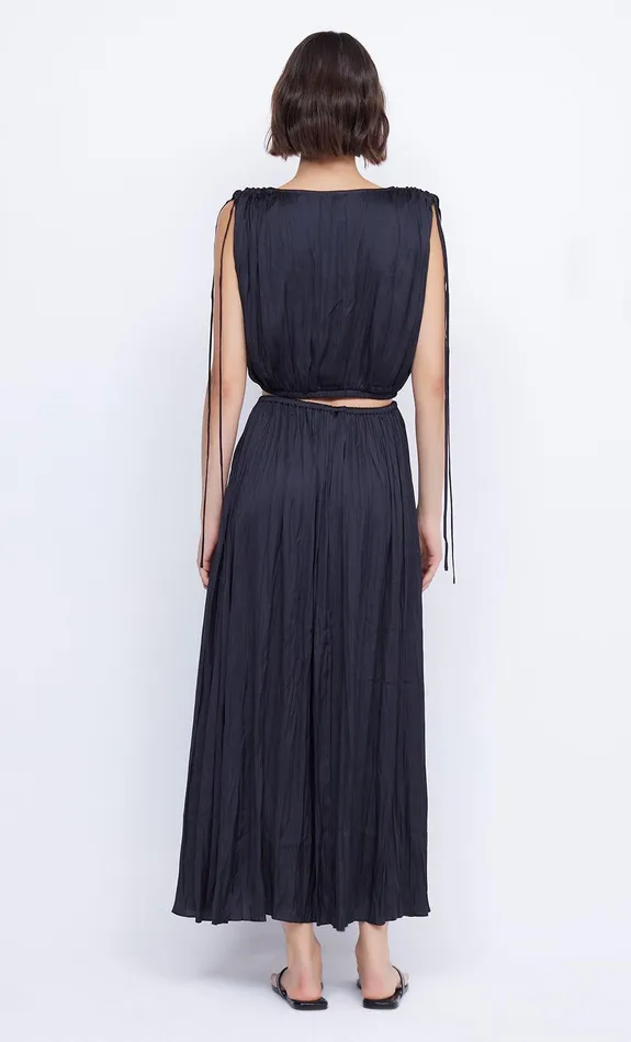 Bec Bridge Cropped Women LOUANN WRAP TOP 8211 BLACK