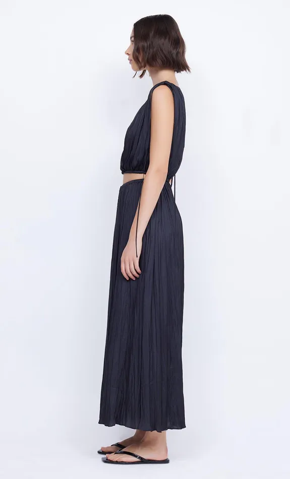 Bec Bridge Cropped Women LOUANN WRAP TOP 8211 BLACK