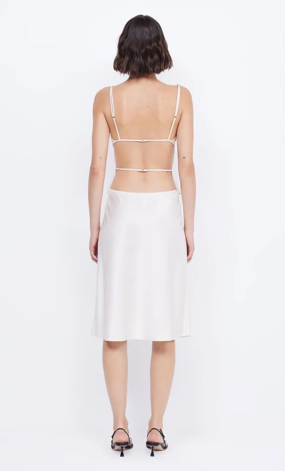 Bec Bridge Cropped Women MARI LOU GATHERED CAMI 8211 CREAM