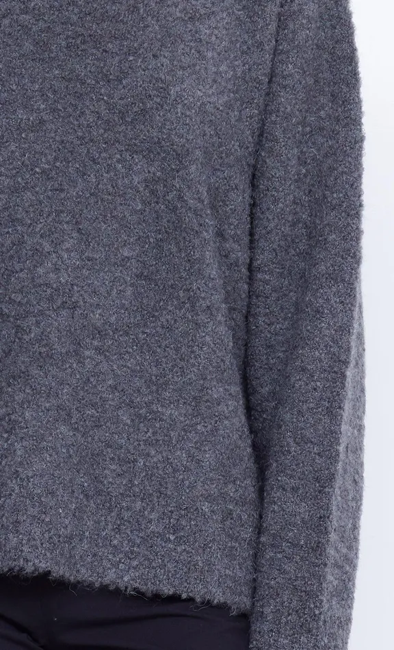 Bec Bridge Long Sleeve Women BRICE KNIT JUMPER 8211 CHARCOAL