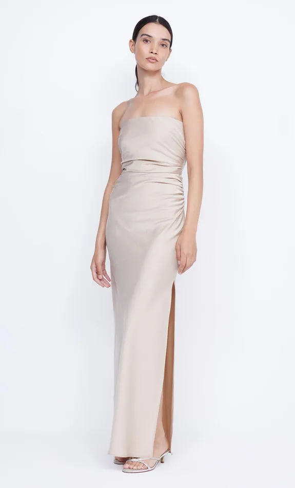 Bec Bridge Maxi Dresses Women ETERNITY STRAPLESS MAXI 8211 SAND