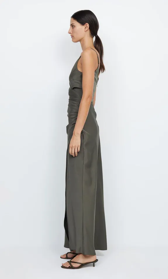 Bec Bridge Maxi Dresses Women ETERNITY V MAXI DRESS 8211 DARK WILLOW