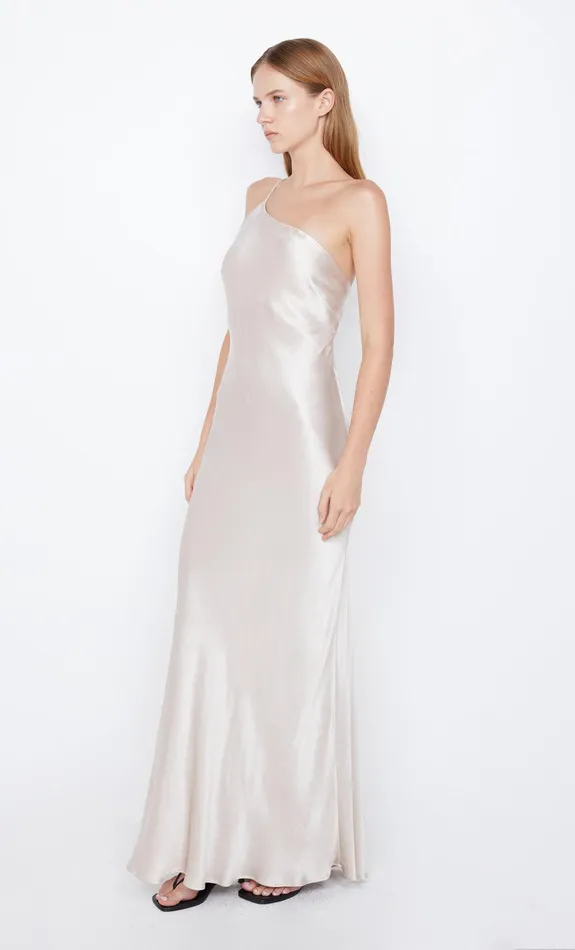 Bec Bridge Maxi Dresses Women MARGAUX ASYM DRESS 8211 SAND
