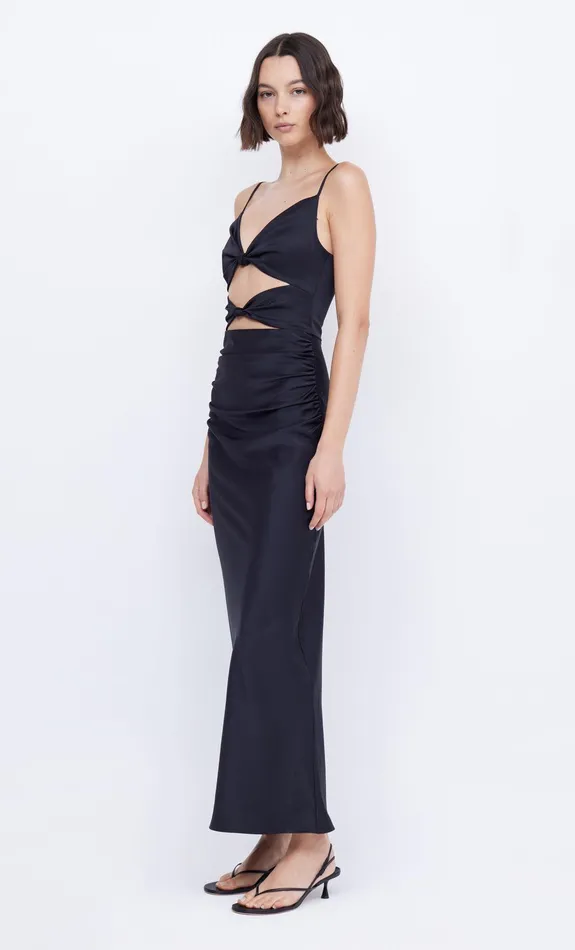 Bec Bridge Maxi Dresses Women MARI LOU KNOT DRESS 8211 BLACK