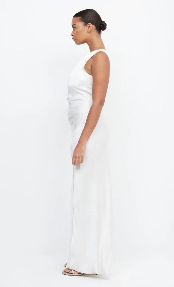 Bec Bridge Maxi Dresses Women THE DREAMER ASYM DRESS 8211 IVORY