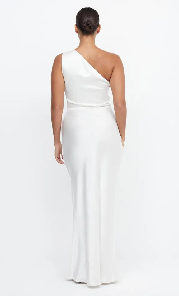 Bec Bridge Maxi Dresses Women THE DREAMER ASYM DRESS 8211 IVORY