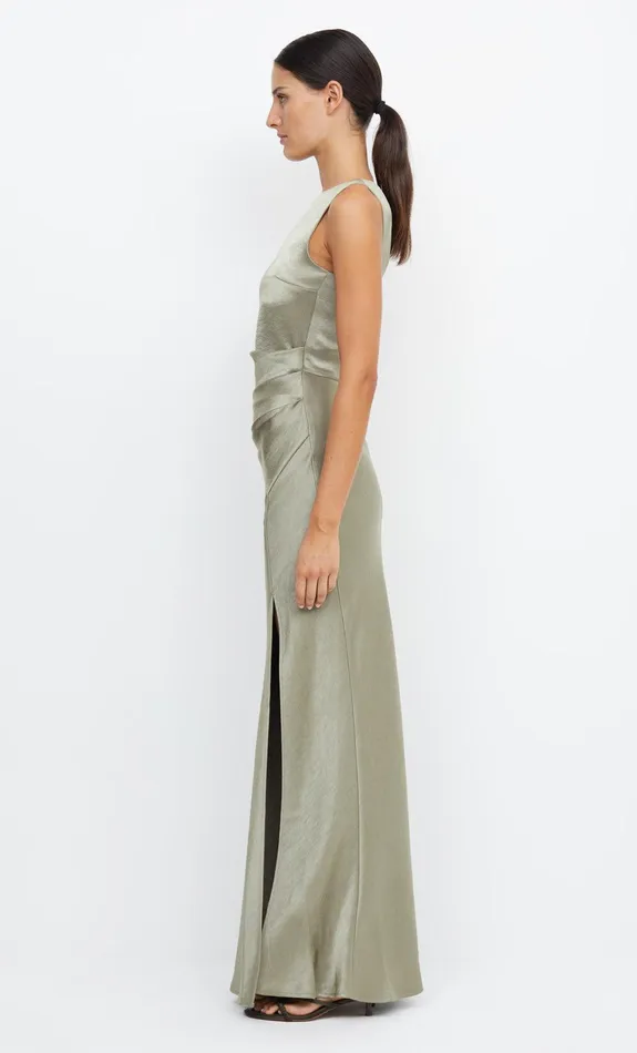 Bec Bridge Maxi Dresses Women THE DREAMER ASYM DRESS 8211 SAGE