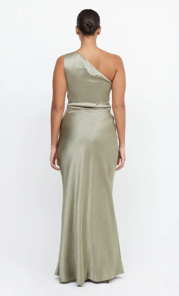 Bec Bridge Maxi Dresses Women THE DREAMER ASYM DRESS 8211 SAGE