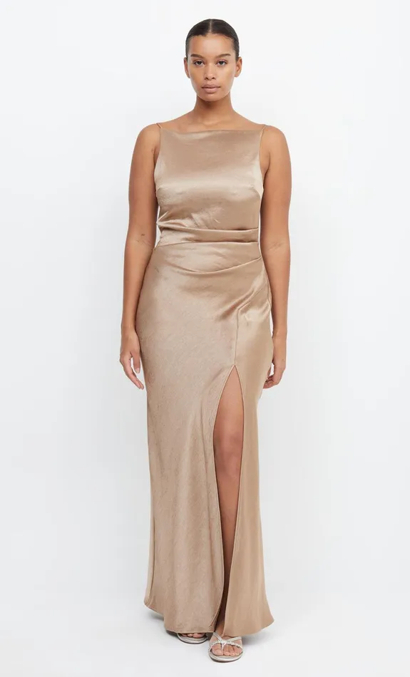 Bec Bridge Maxi Dresses Women THE DREAMER MAXI DRESS 8211 GOLDEN