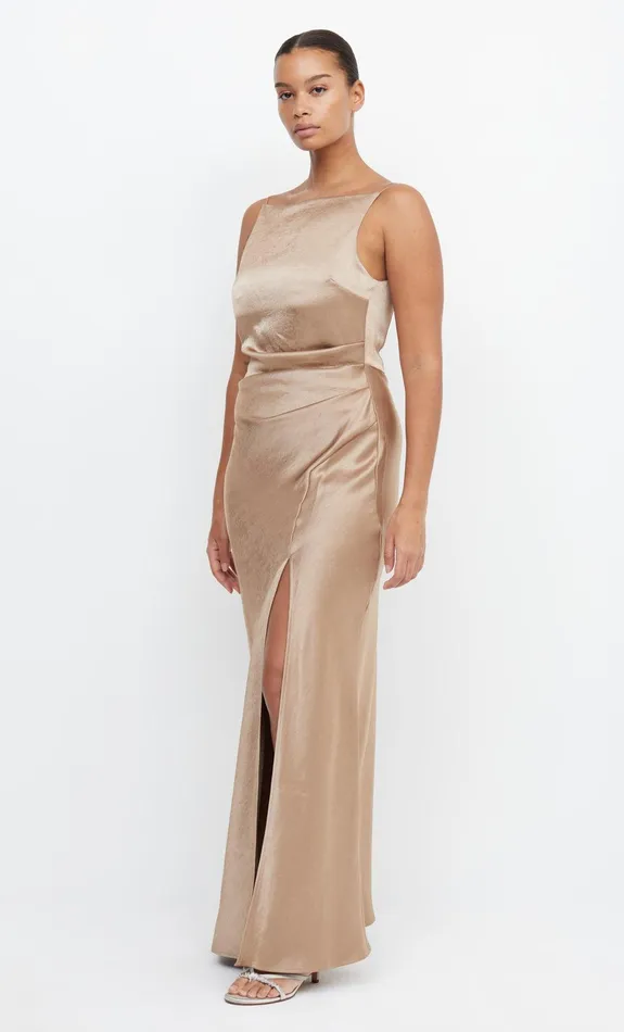 Bec Bridge Maxi Dresses Women THE DREAMER MAXI DRESS 8211 GOLDEN