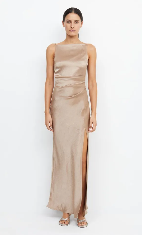 Bec Bridge Maxi Dresses Women THE DREAMER MAXI DRESS 8211 GOLDEN