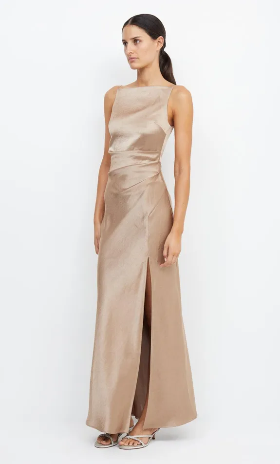 Bec Bridge Maxi Dresses Women THE DREAMER MAXI DRESS 8211 GOLDEN